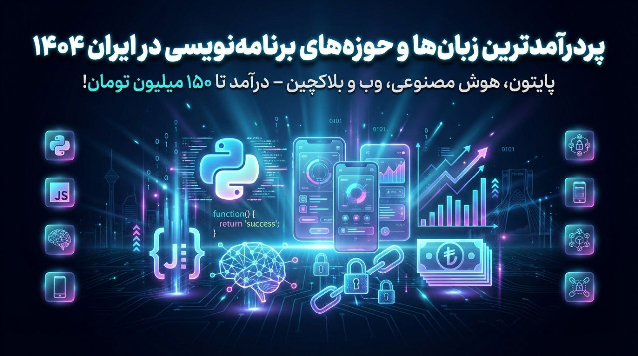 Top Highest-Paying Programming Languages and Fields in Iran (2026 / 1404)